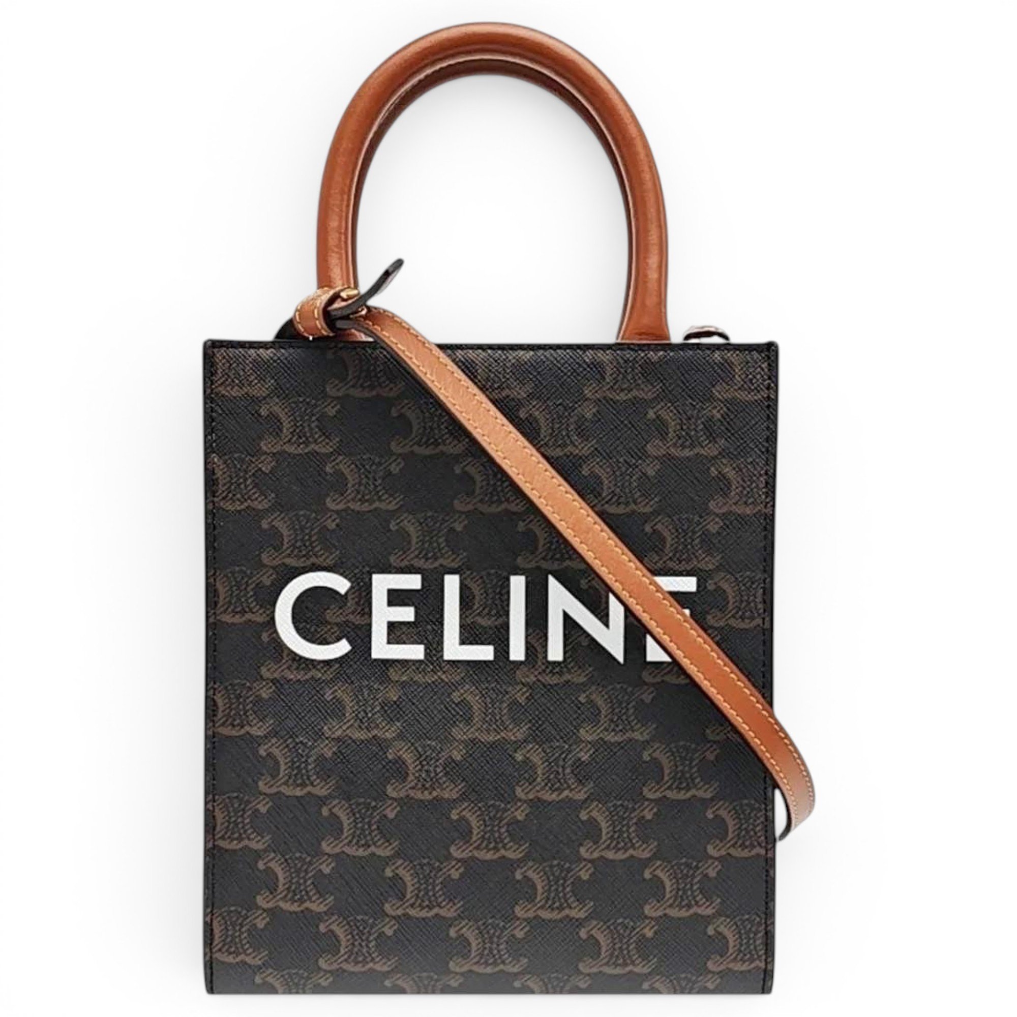 Celine Leather tote