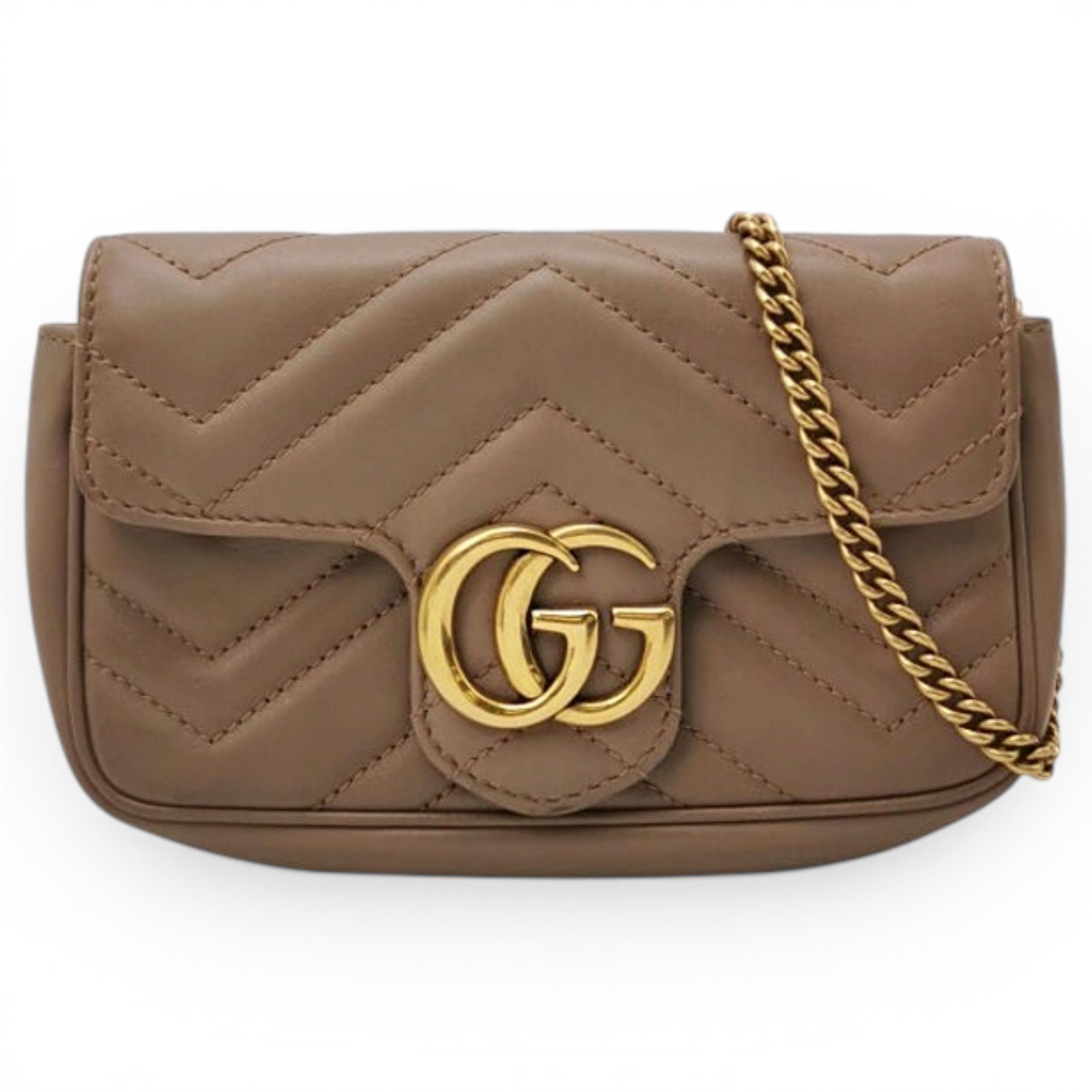 GG Marmont Flap leather handbag
