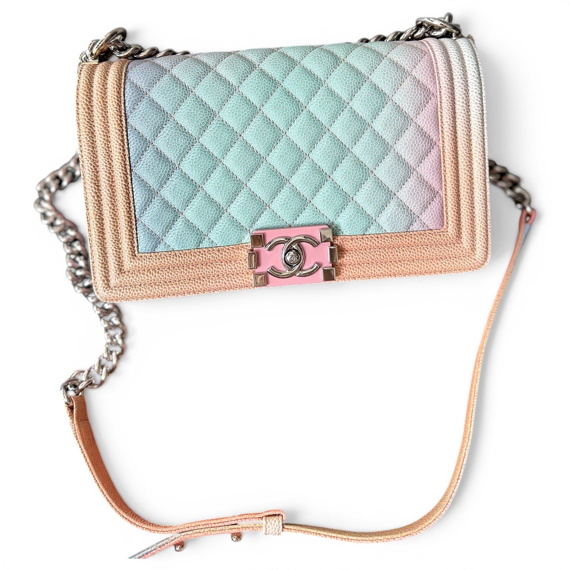 Boy leather crossbody bag
