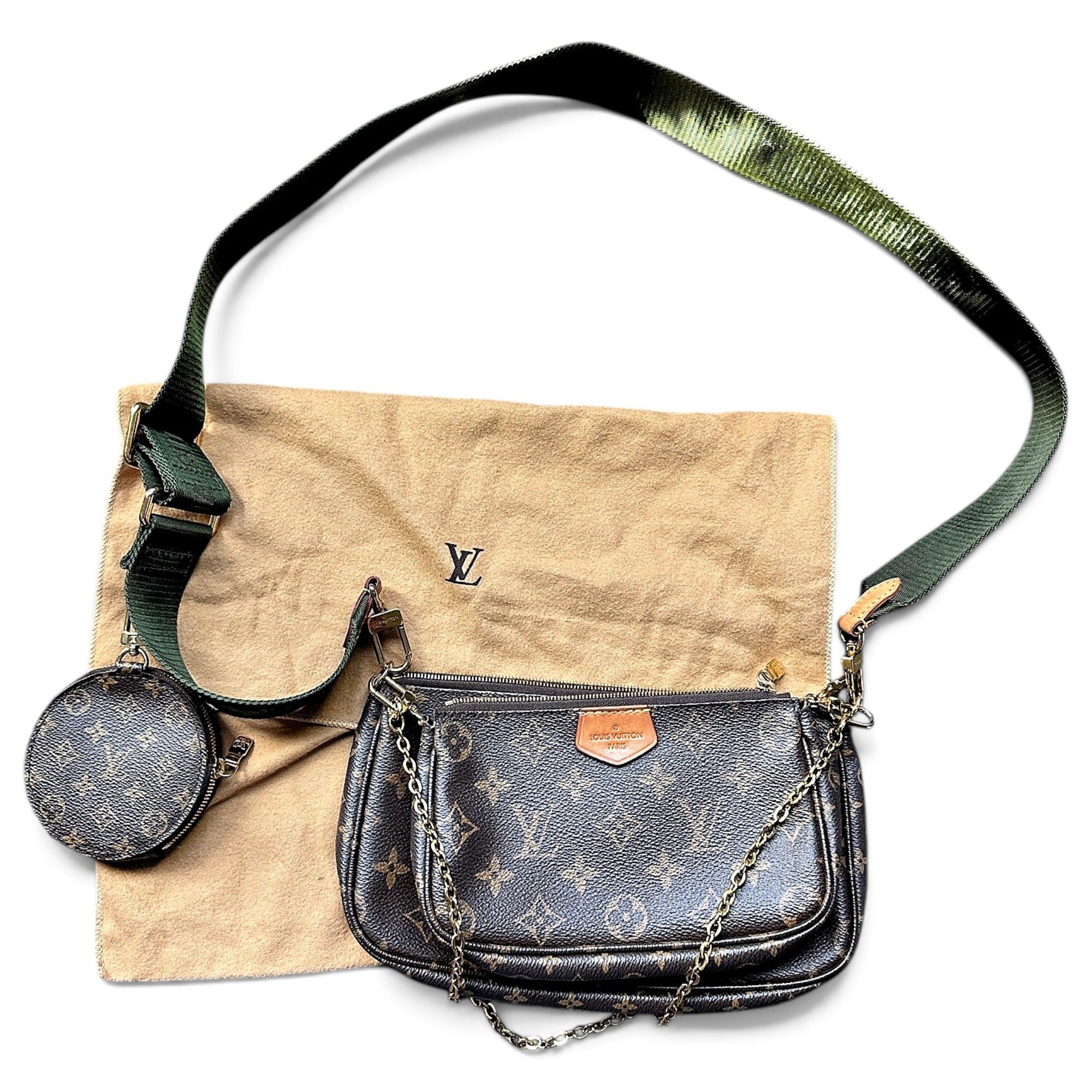 Multi Pochette Accessoires leather crossbody bag