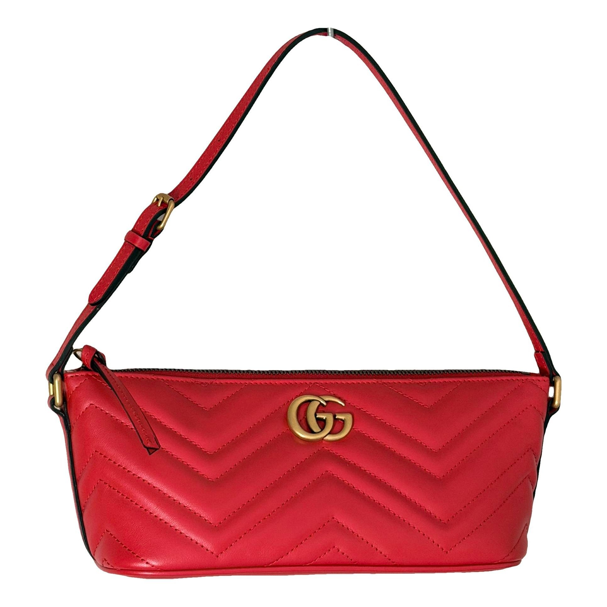 GG Marmont Zip leather handbag