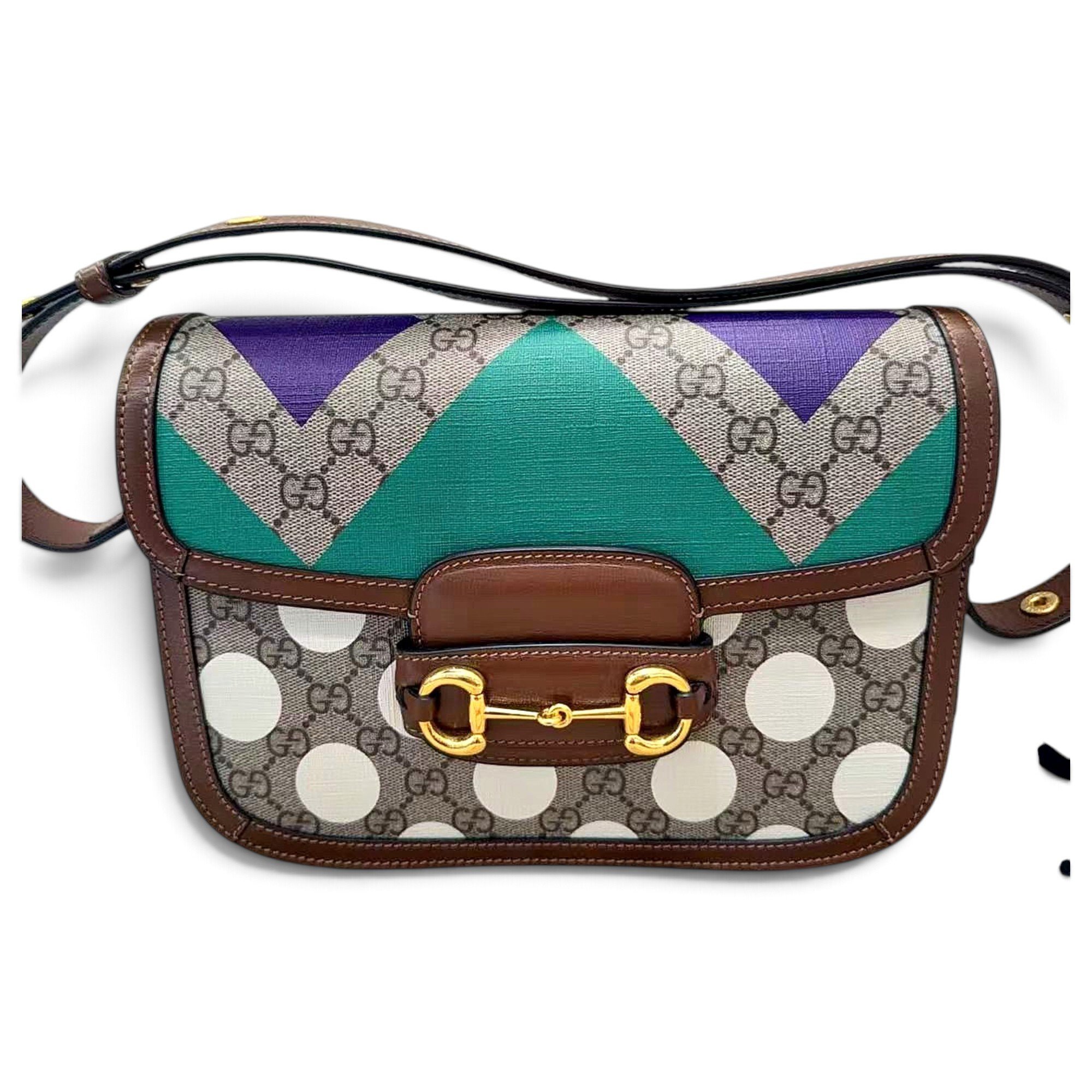1955 leather handbag