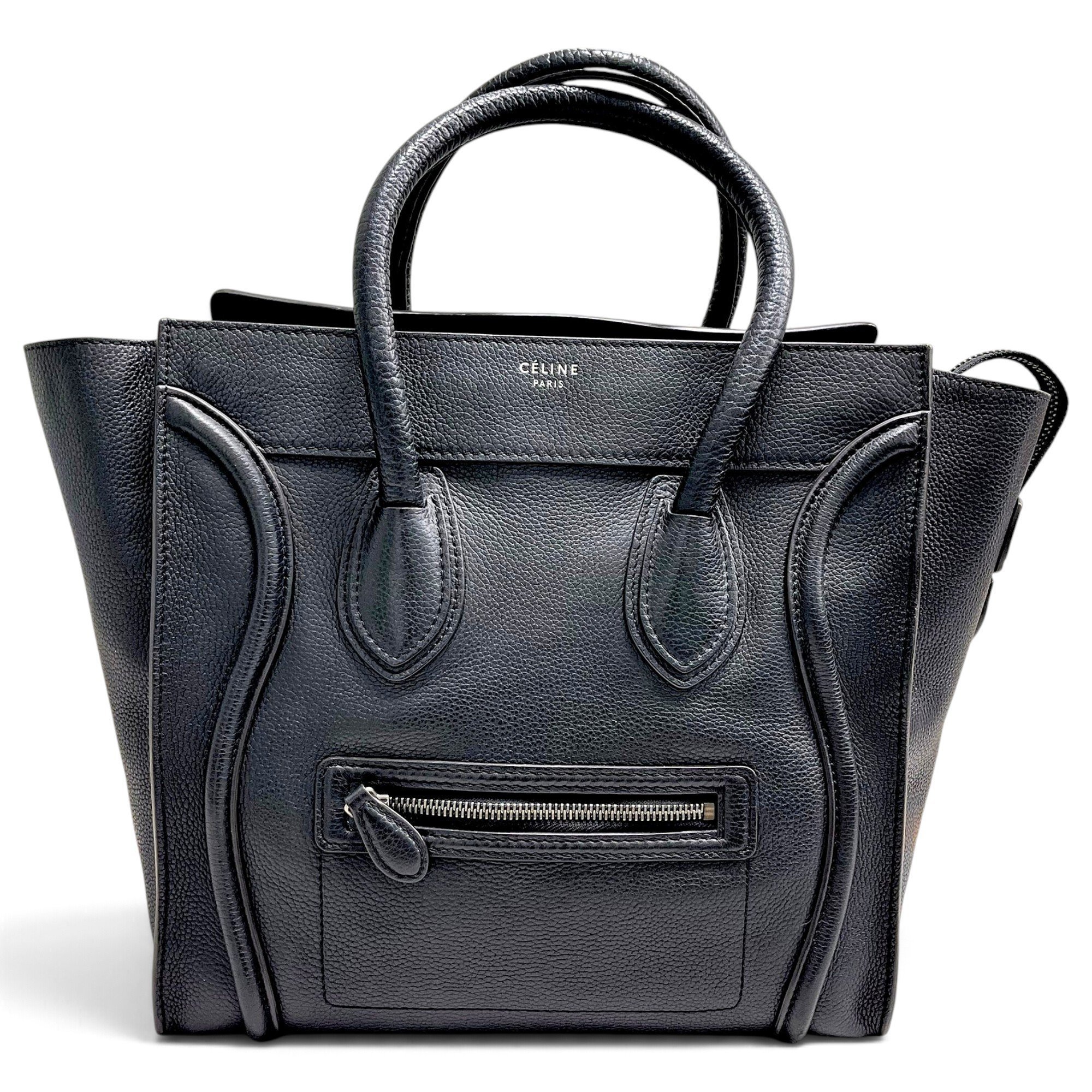 Luggage leather handbag