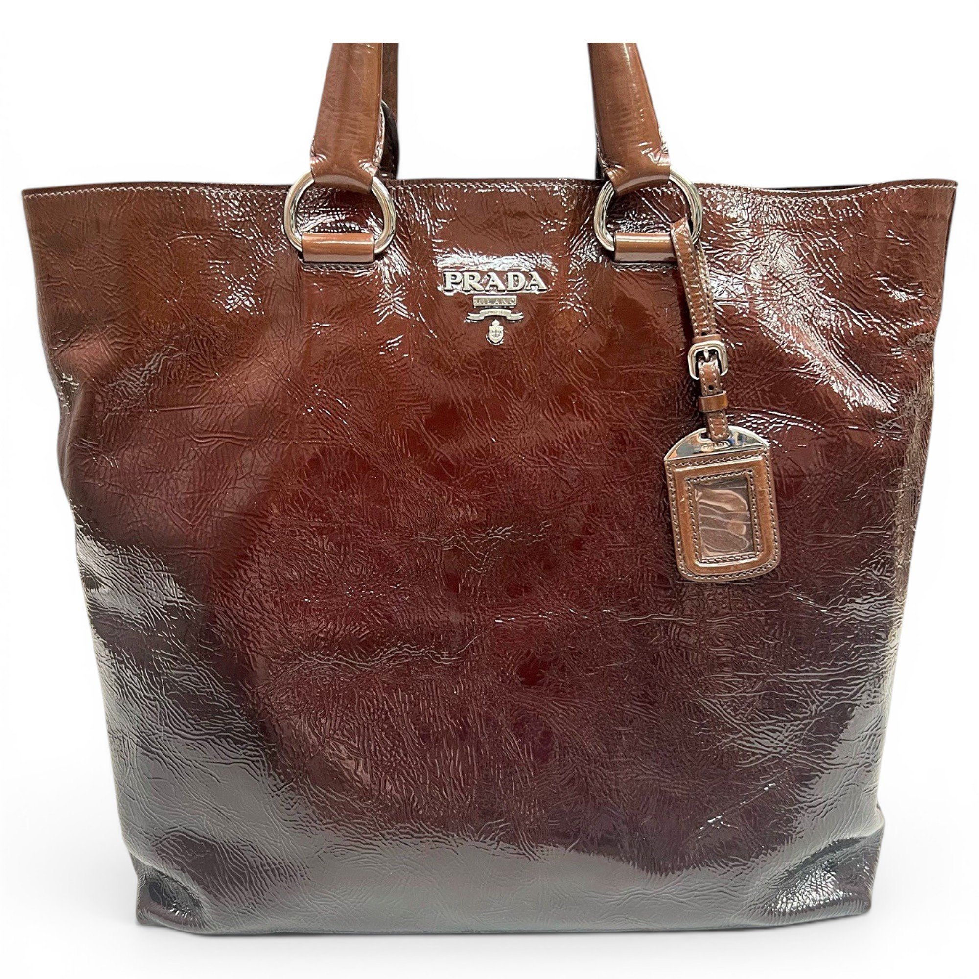 Leather tote