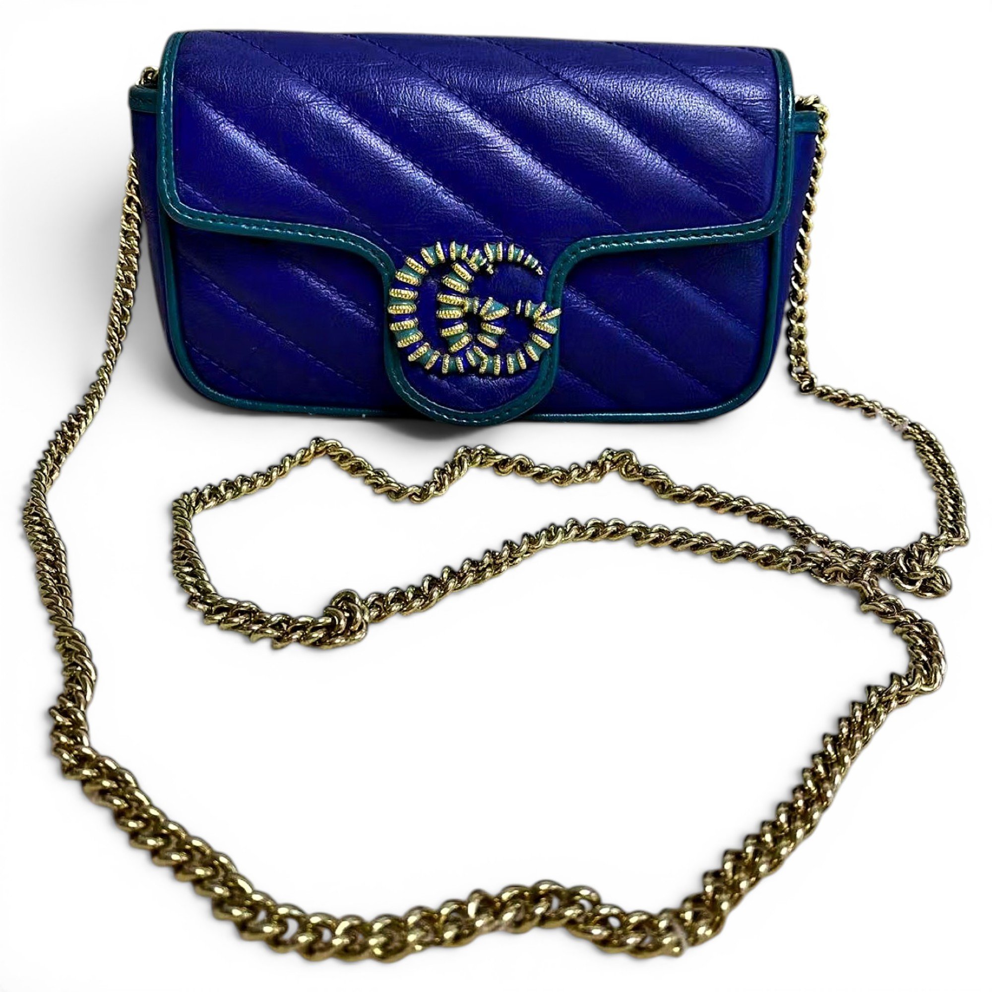 GG Marmont leather crossbody bag