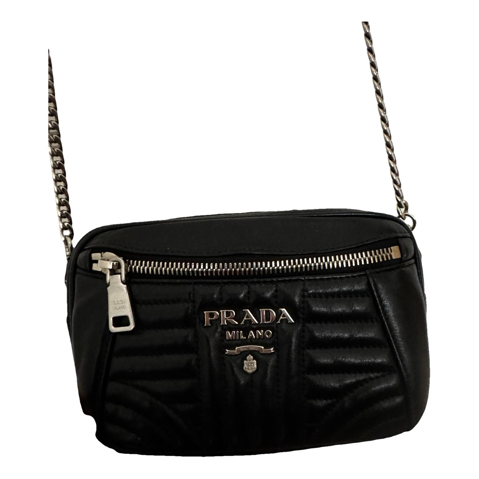 Leather crossbody bag