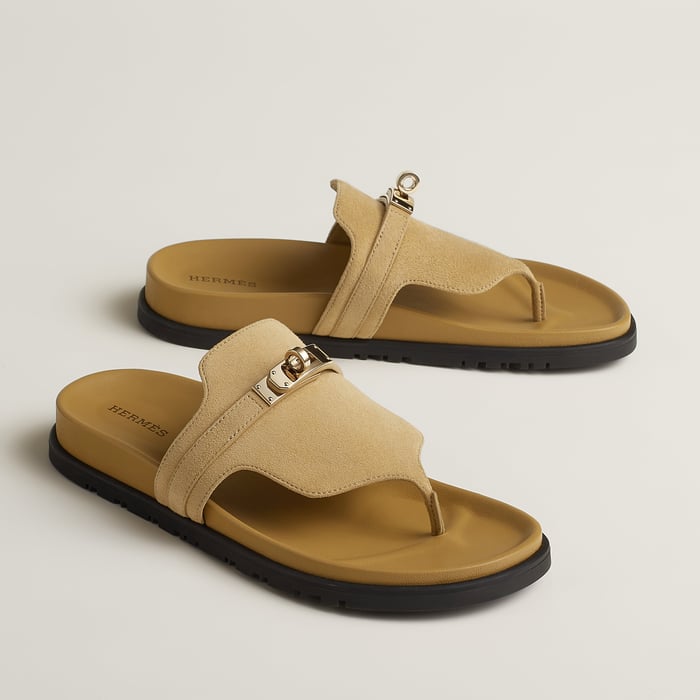 Beige Albâtre Empire Sandal