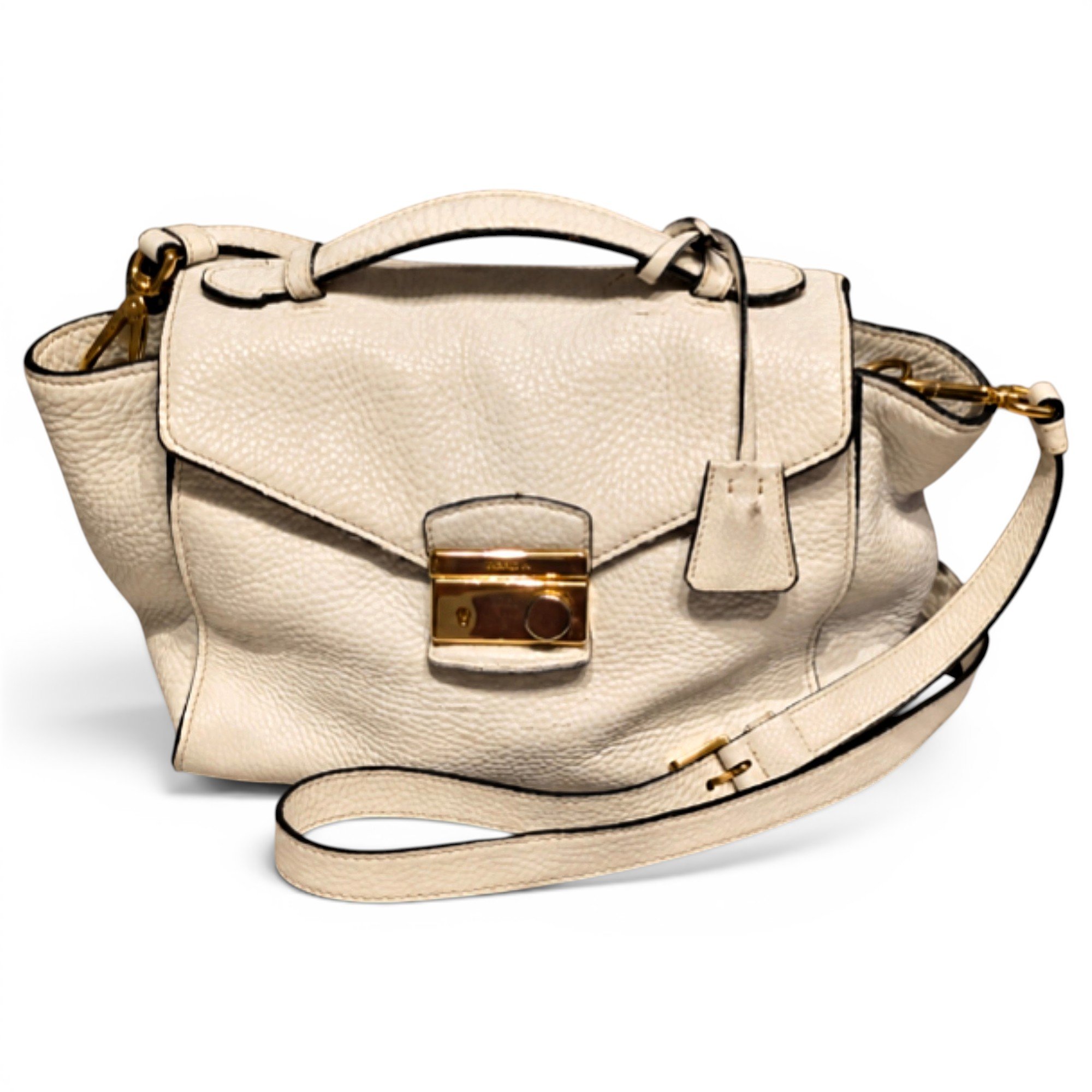 Leather crossbody bag
