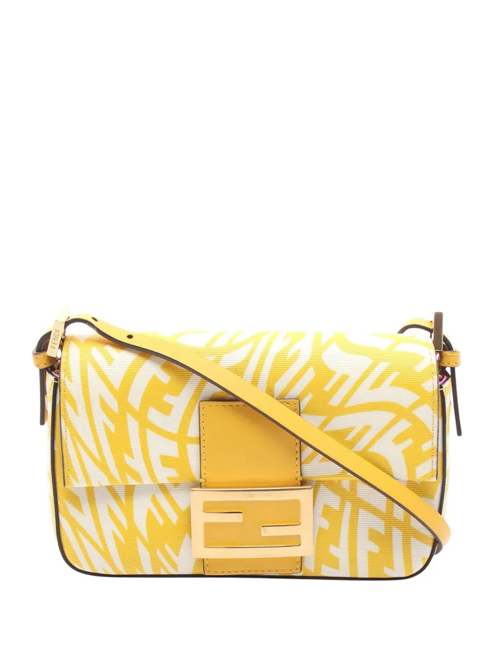 2010-2026 Sarah Coleman Zucca Coated Canvas 1997 Vertigo Baguette shoulder bag