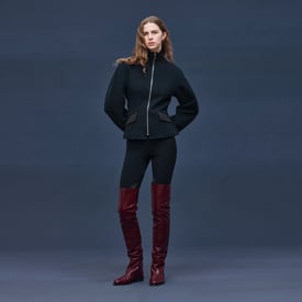 Manteau équestre court 