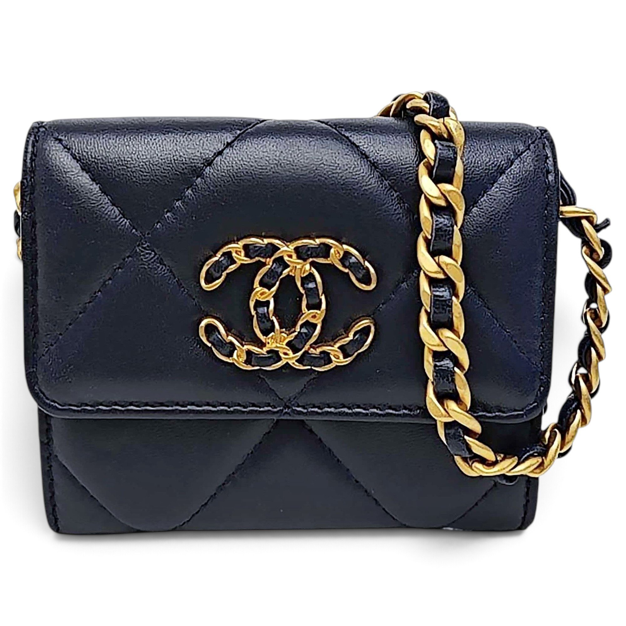 Chanel 19 leather handbag