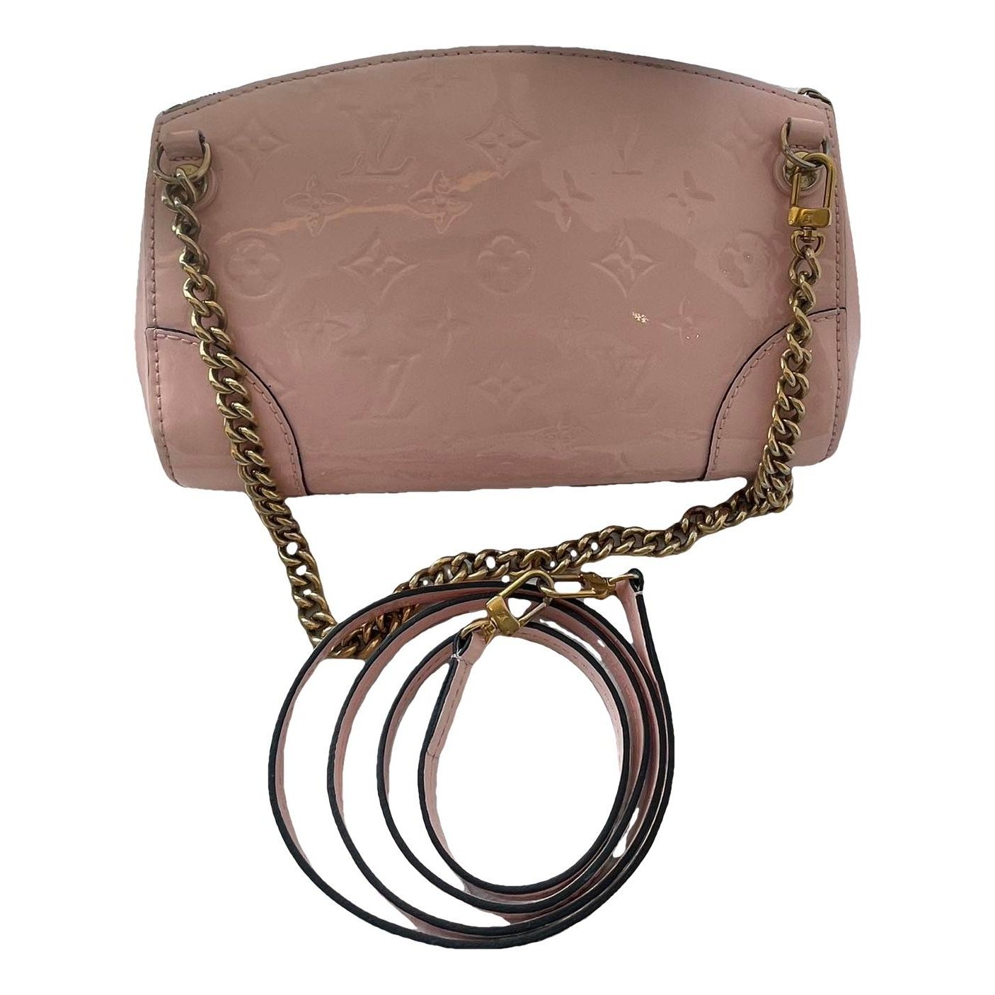 Patent leather handbag