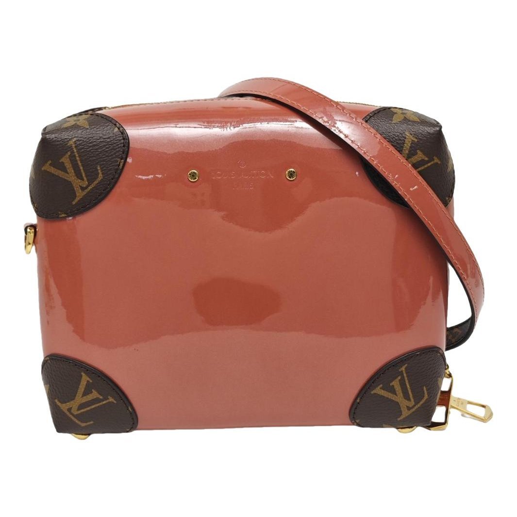 Patent leather handbag