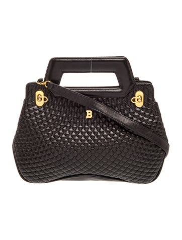 Leather Top Handle Bag