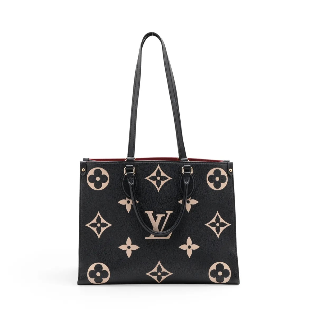 Louis Vuitton monogram empreinte On the Go MM M45495 Black There was an RFID res