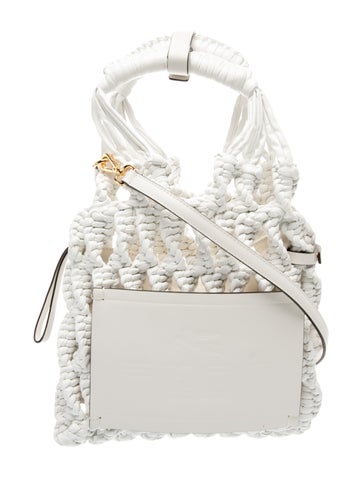Etro Leather Top Handle Bag