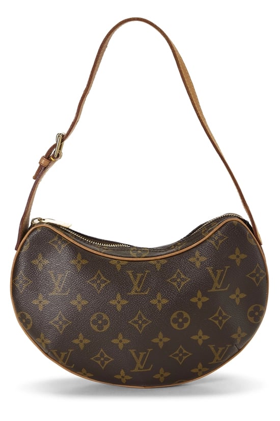 Monogram Canvas Croissant PM