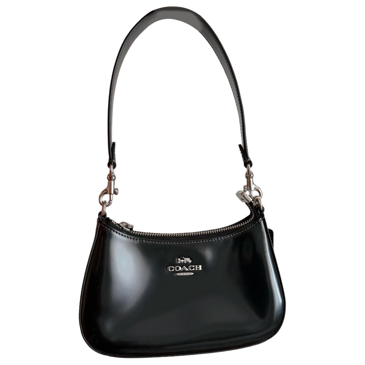 Tabby patent leather handbag