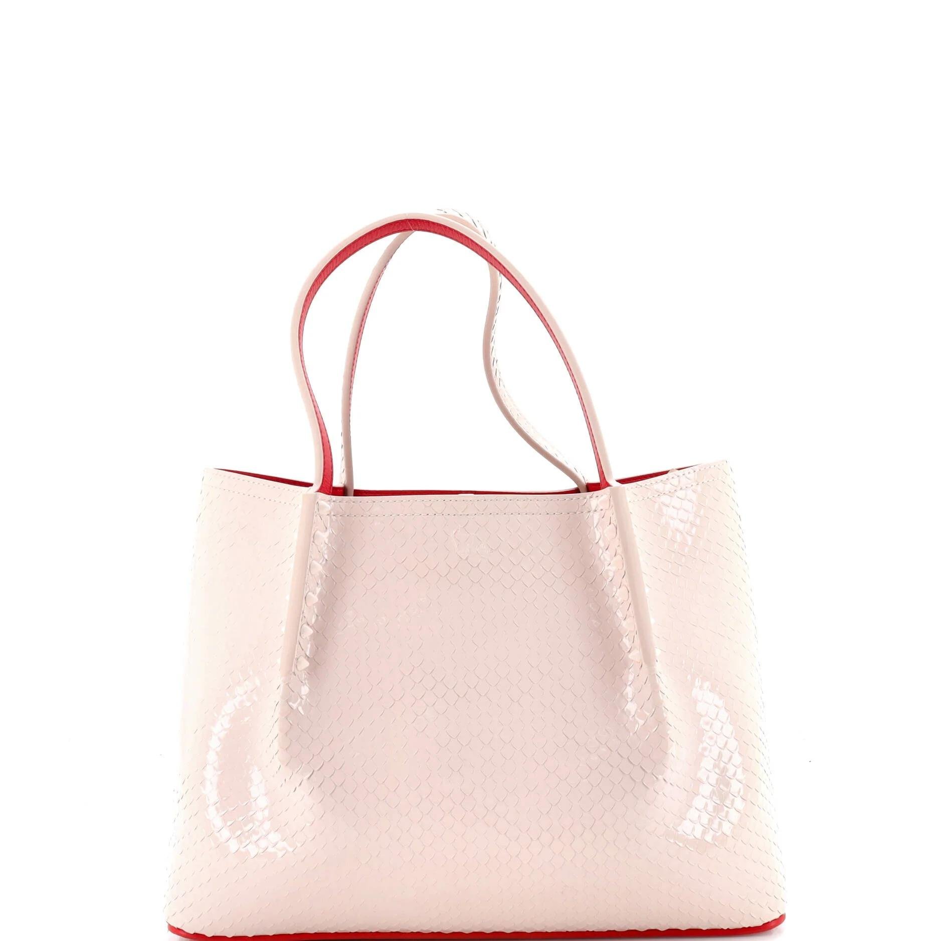 Leather tote