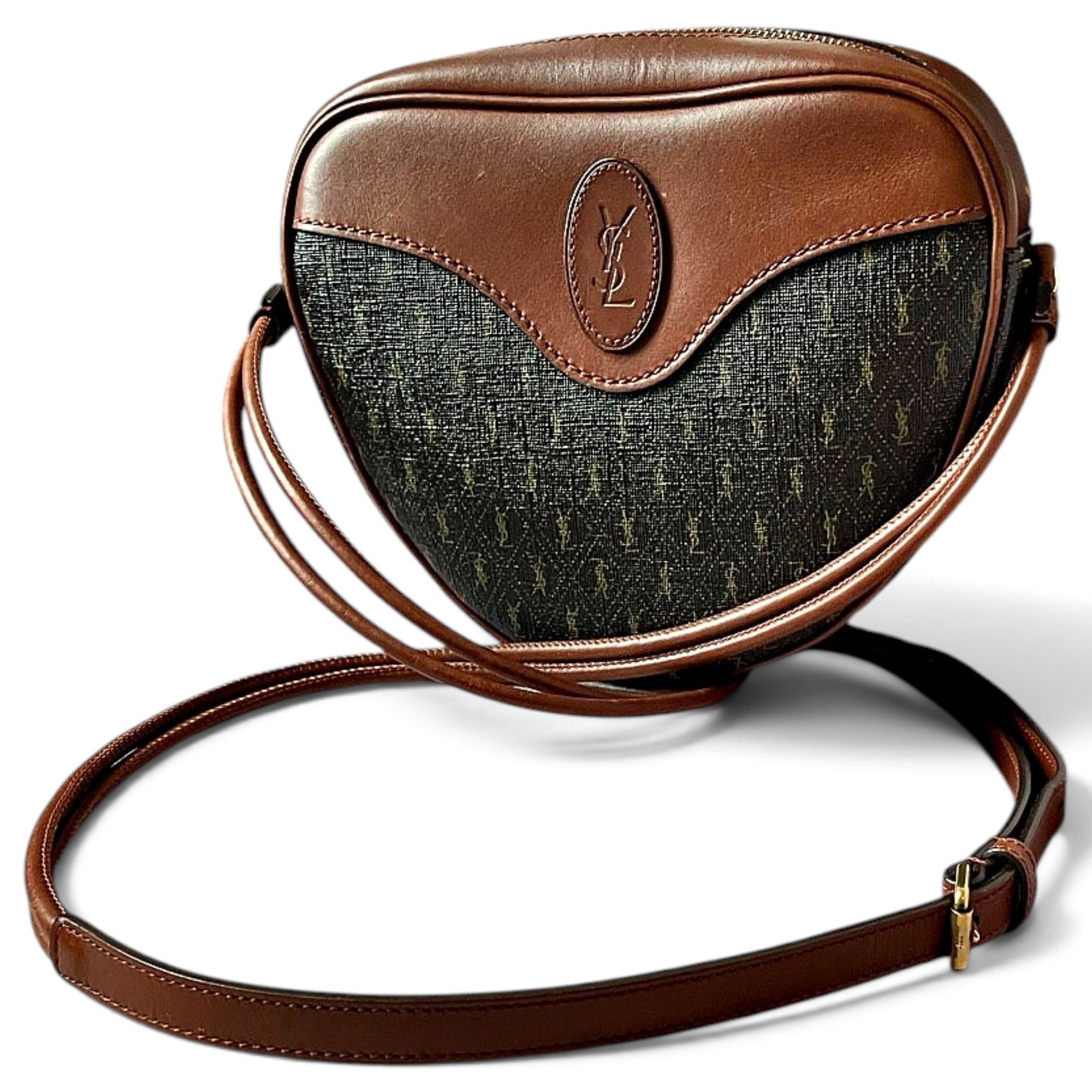 Leather crossbody bag