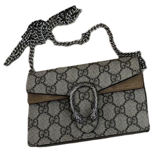 Dionysus Super Mini leather crossbody bag