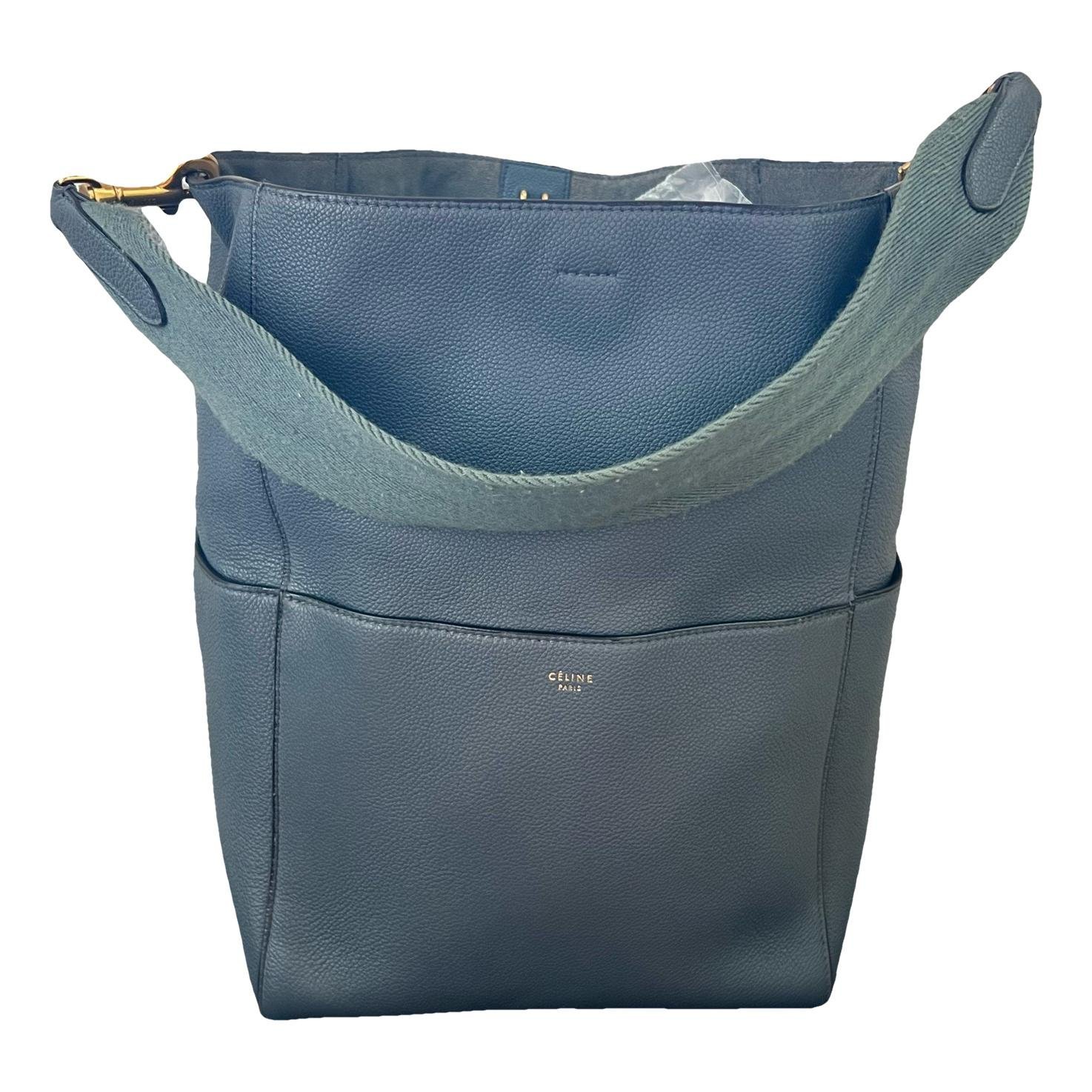 Seau Sangle leather tote