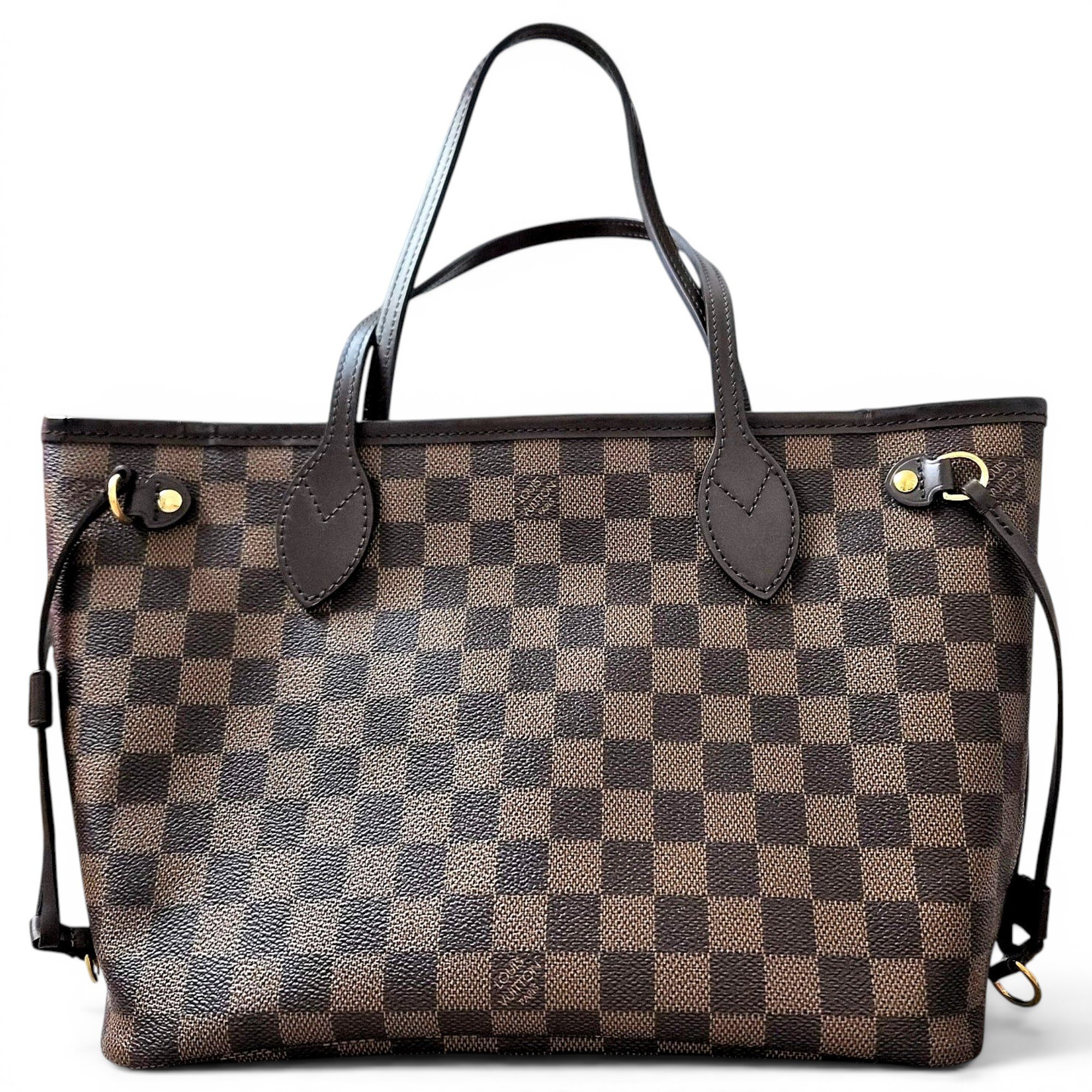 Neverfull leather tote