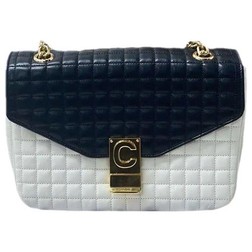 C bag leather crossbody bag