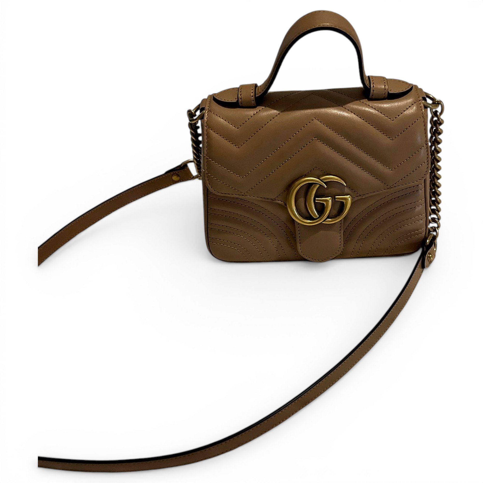 Leather handbag