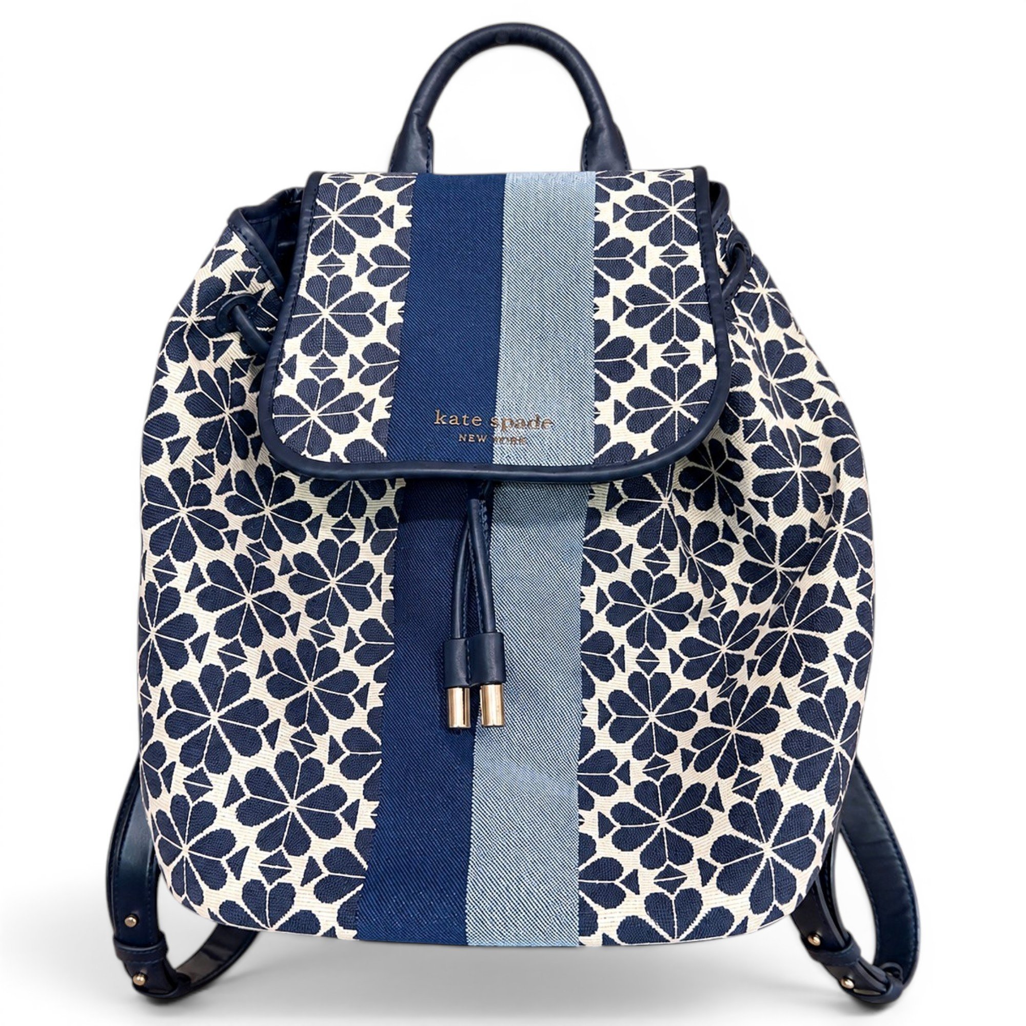Leather backpack