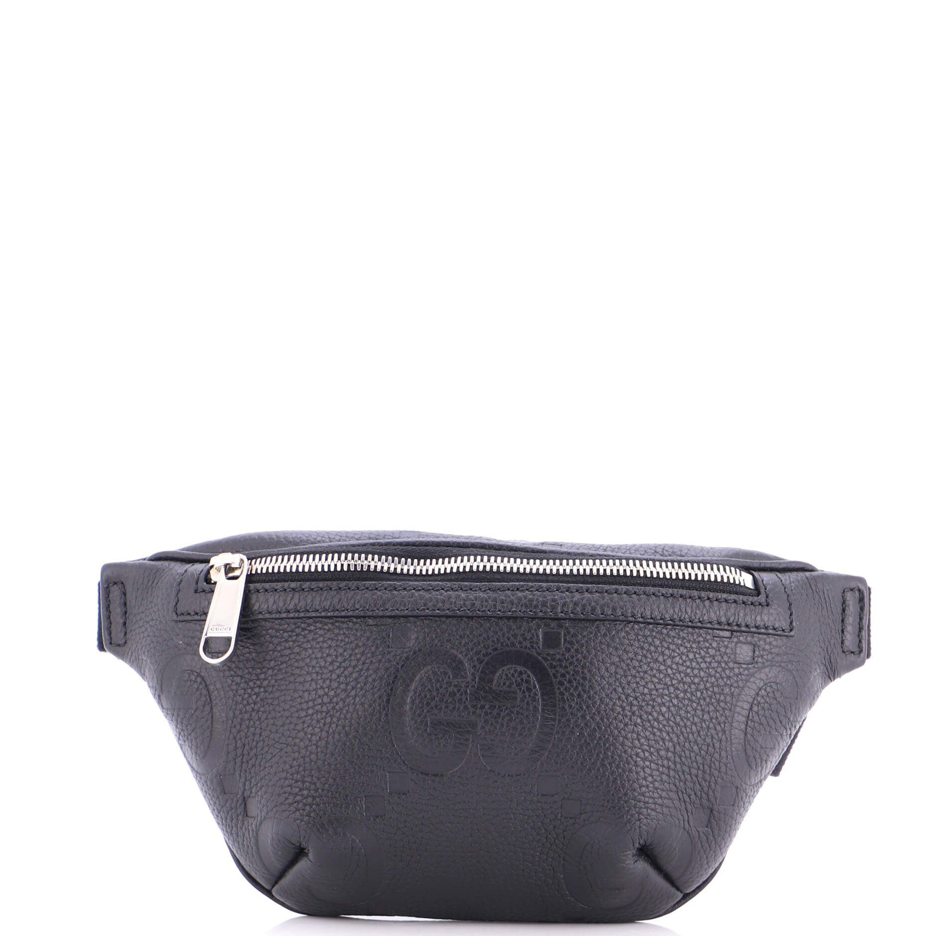 Belt Bag Jumbo GG Embossed Leather Small