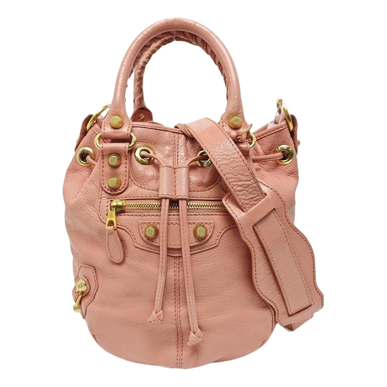 Leather handbag