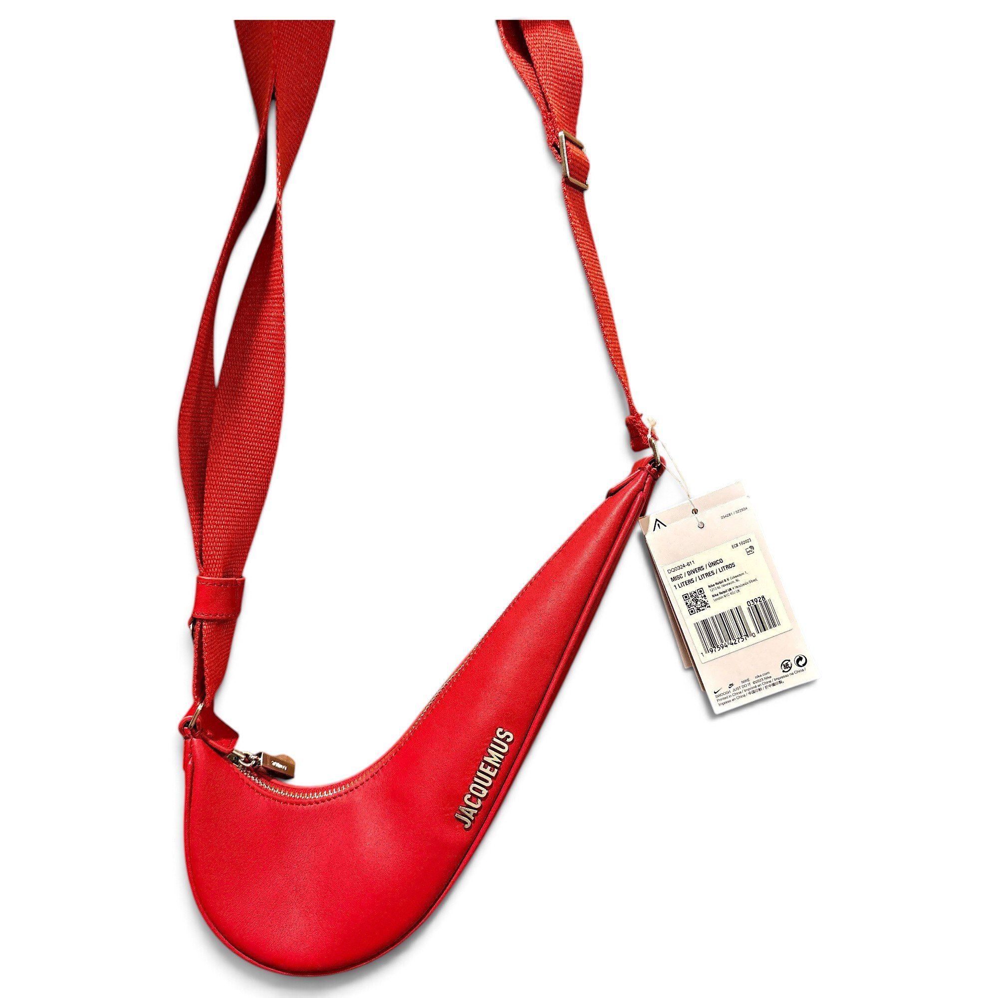 Leather crossbody bag