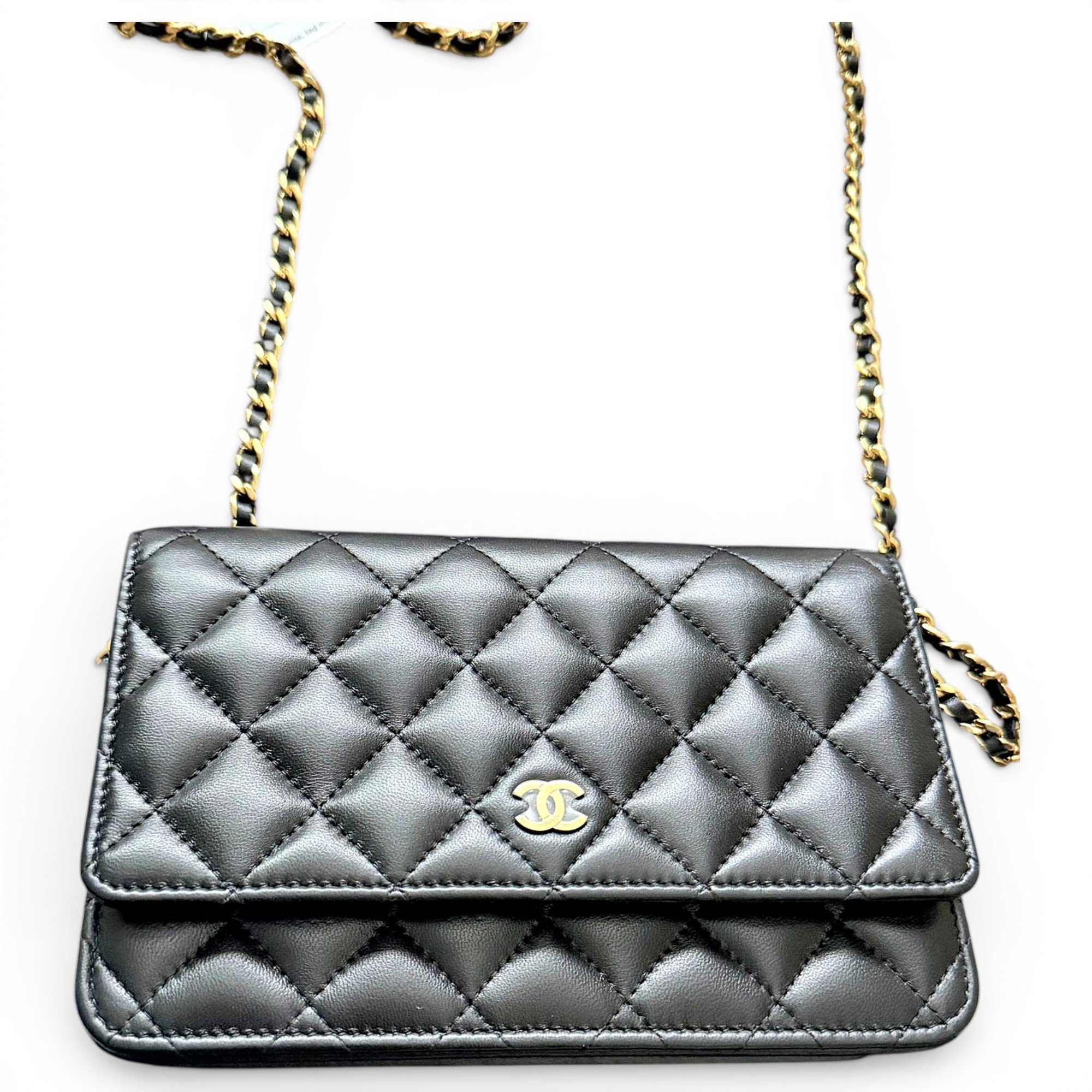 Wallet On Chain Timeless/Classique leather crossbody bag