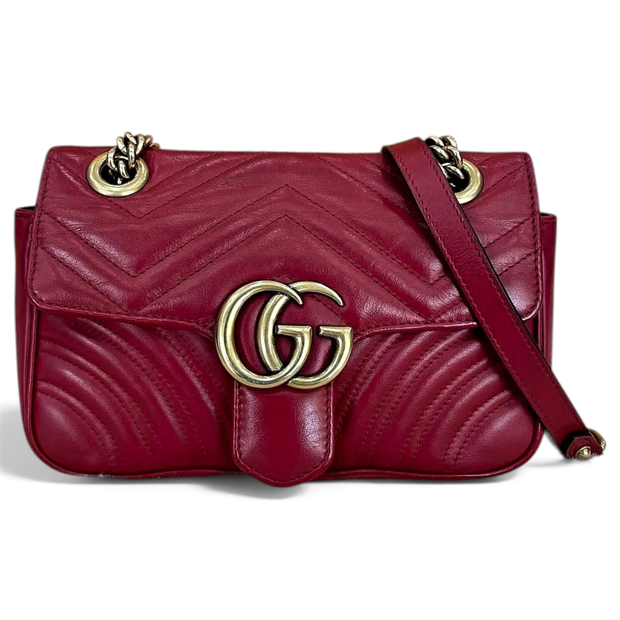 GG Marmont leather handbag