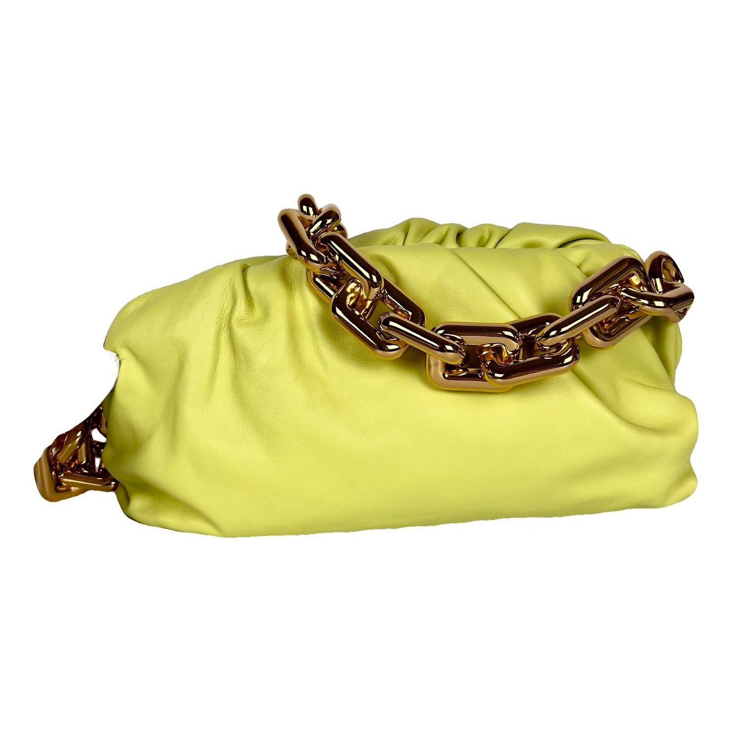 Chain Pouch leather handbag