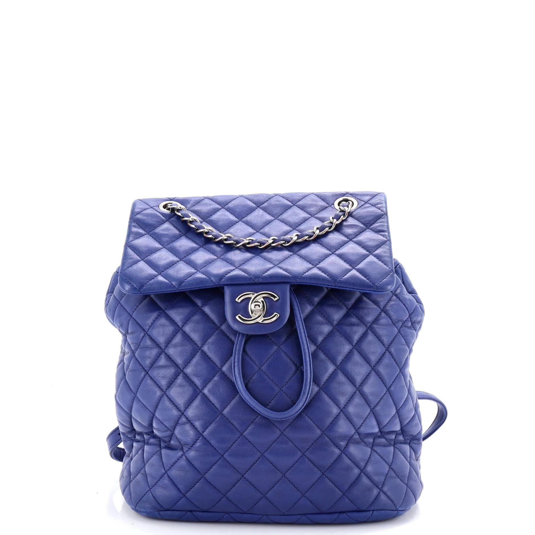 Leather backpack
