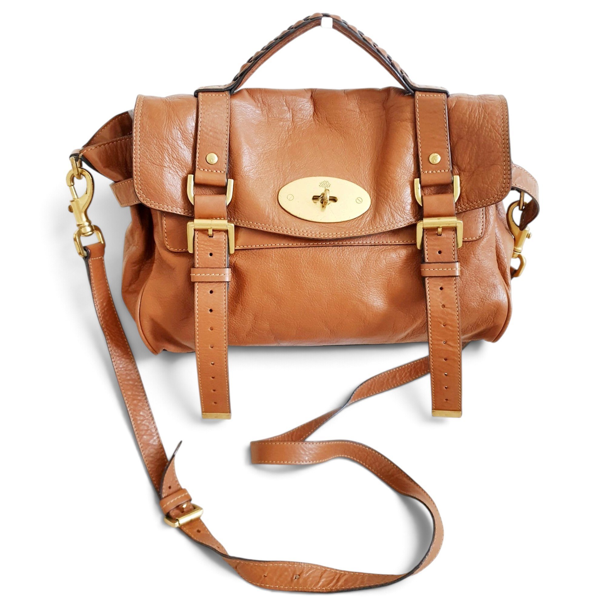 Alexa leather handbag