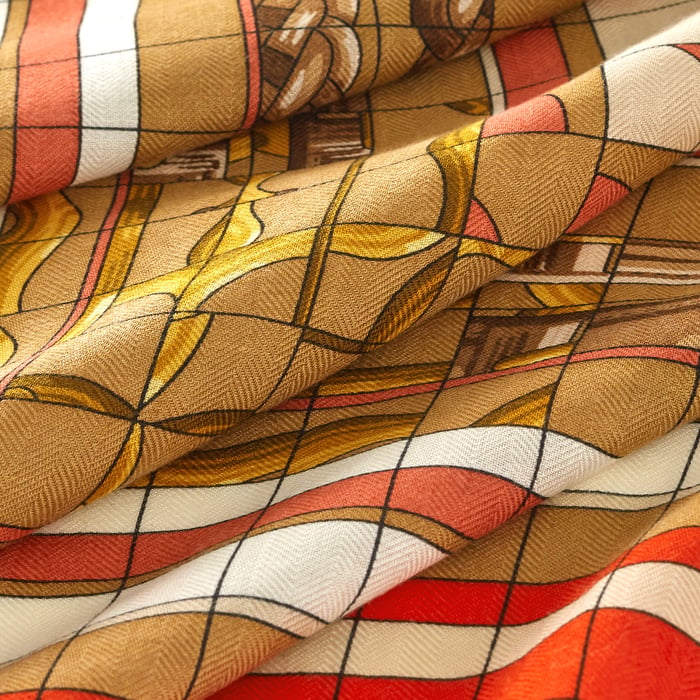 Coaching Deja-vu Shawl 140
