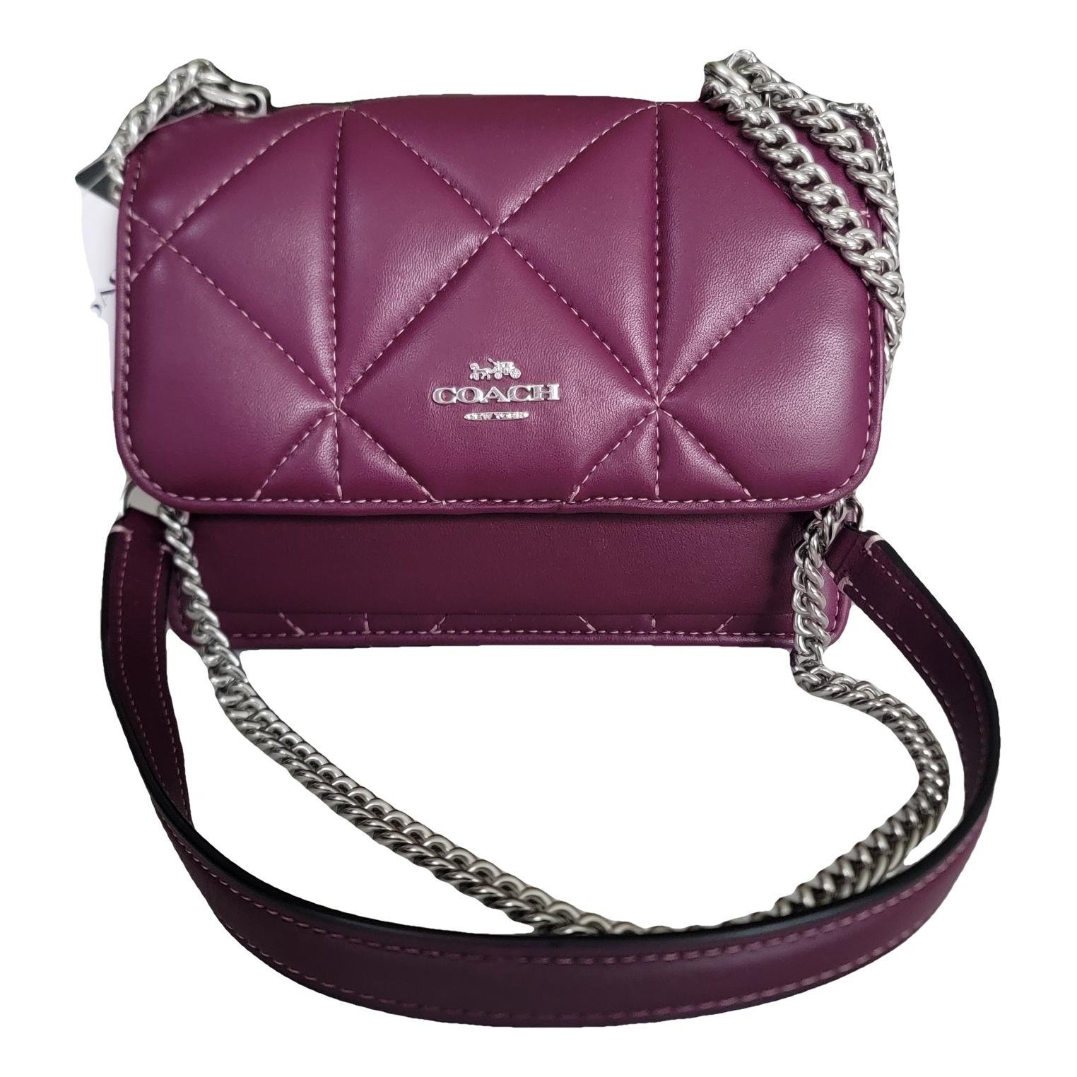 Leather crossbody bag