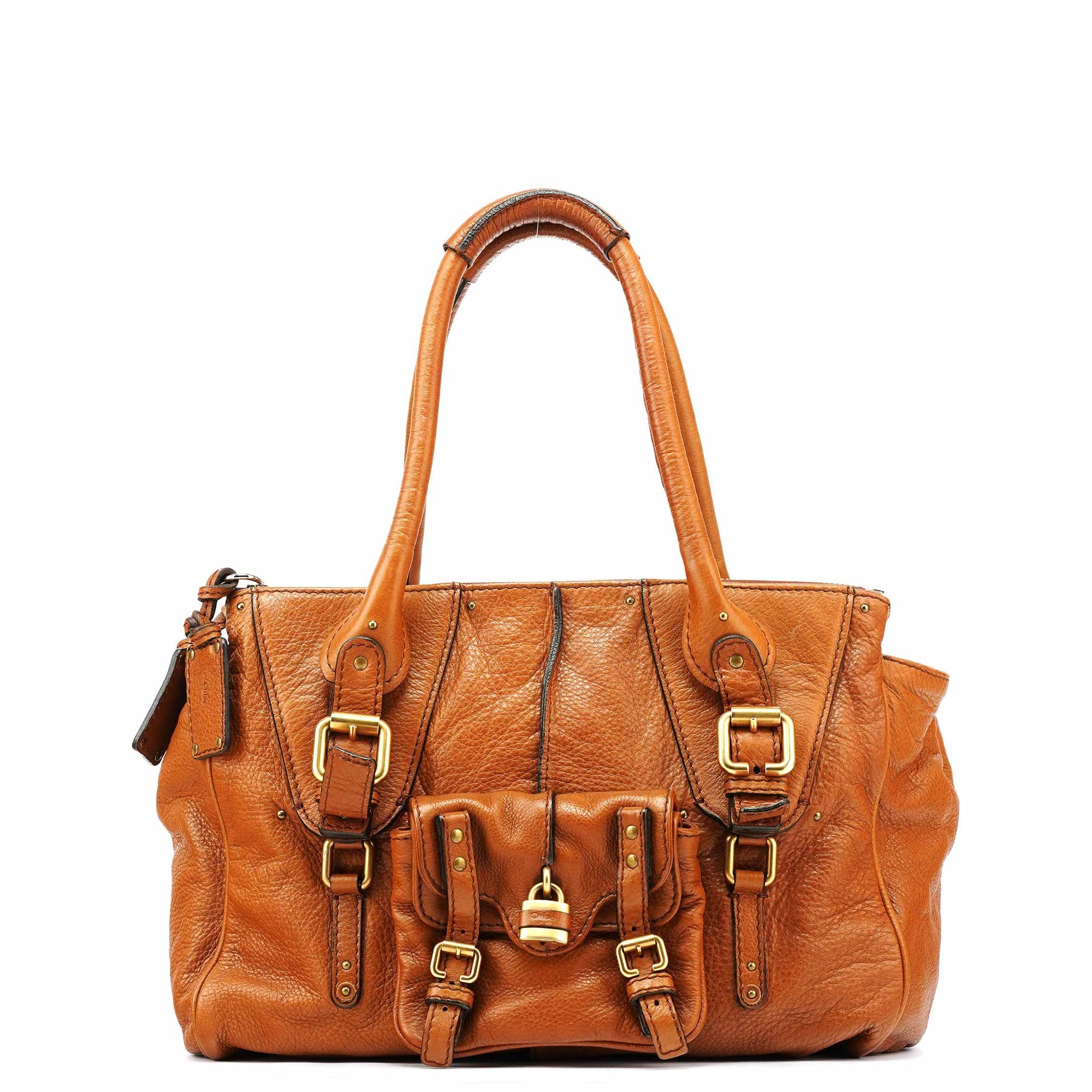Paddington leather tote
