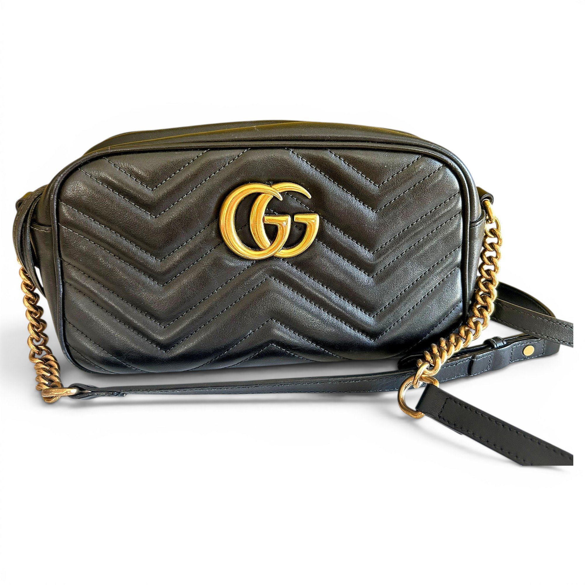 GG Marmont leather crossbody bag