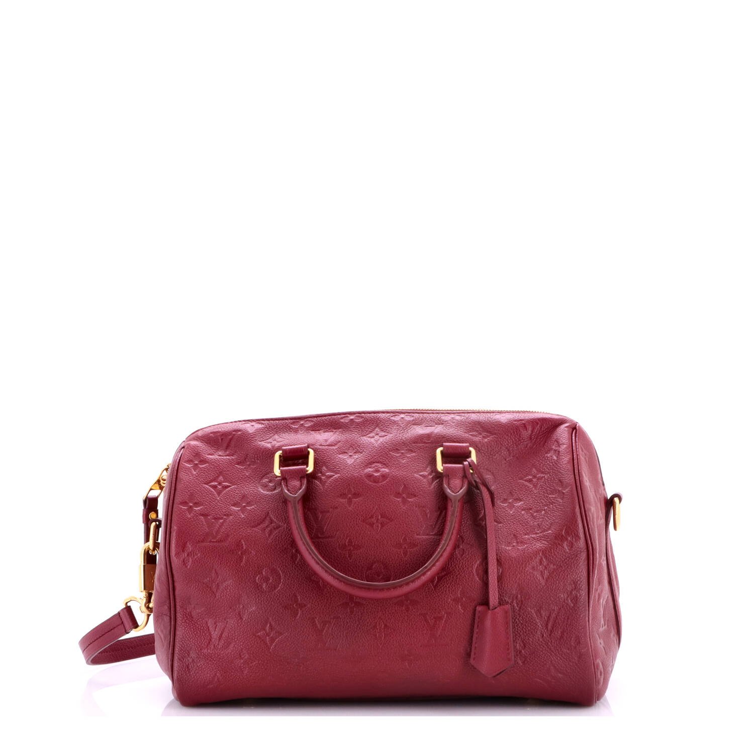 Speedy Bandouliere Bag Monogram Empreinte Leather 30