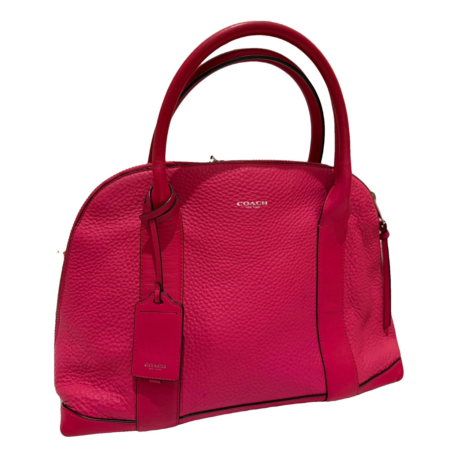 Leather tote