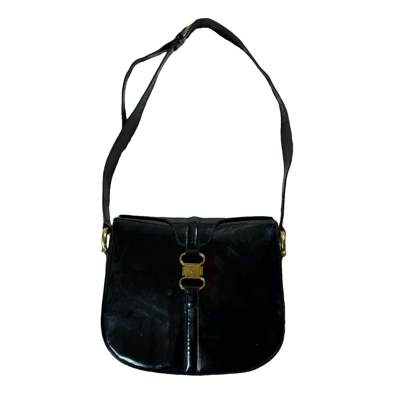 Triomphe leather crossbody bag