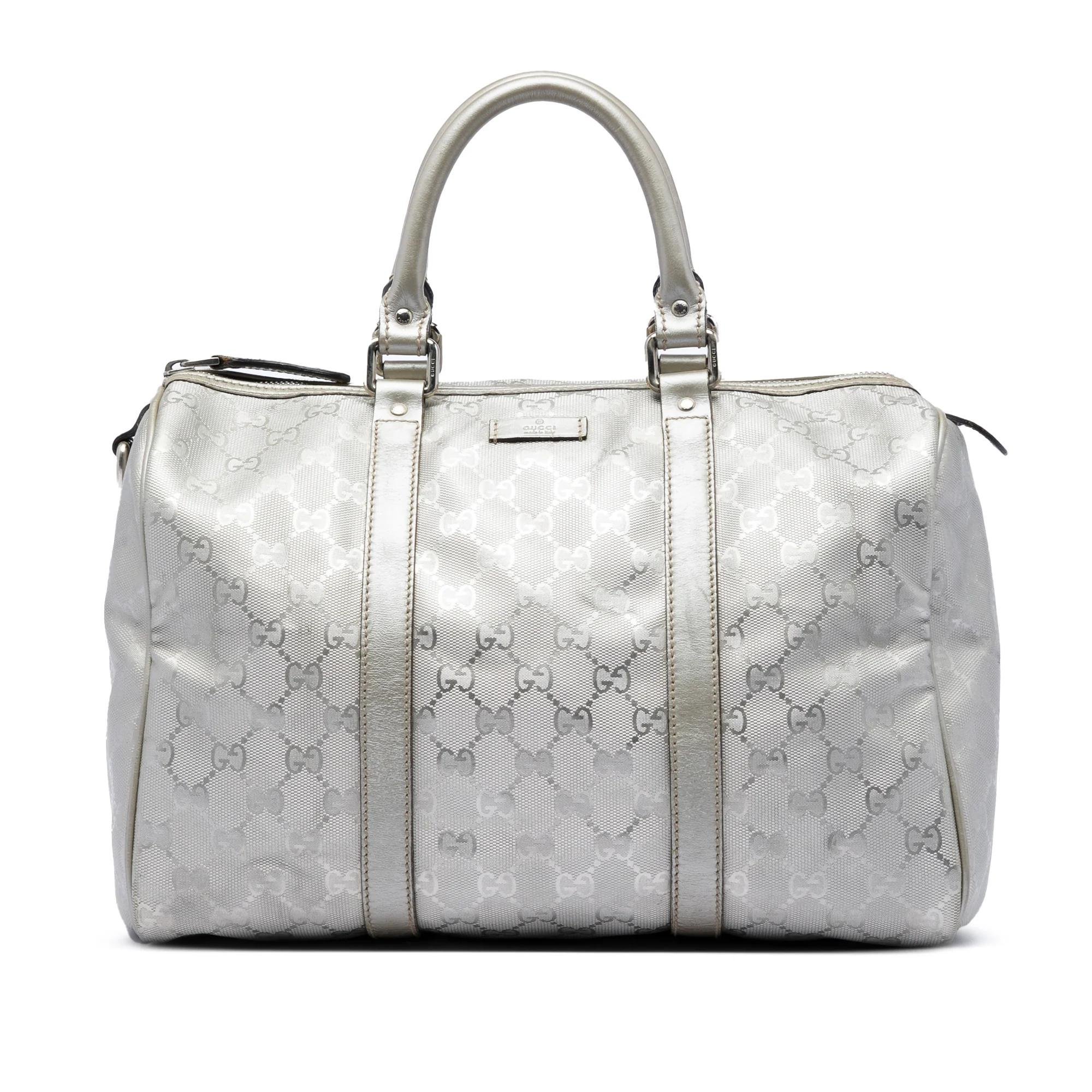 Boston leather bag