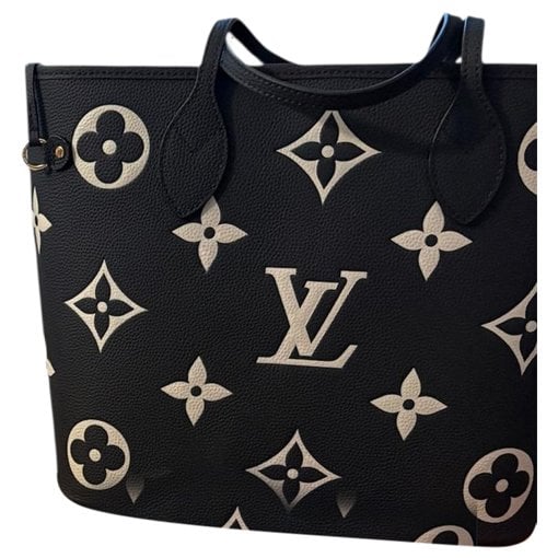 Louis Vuitton Neverfull leather tote