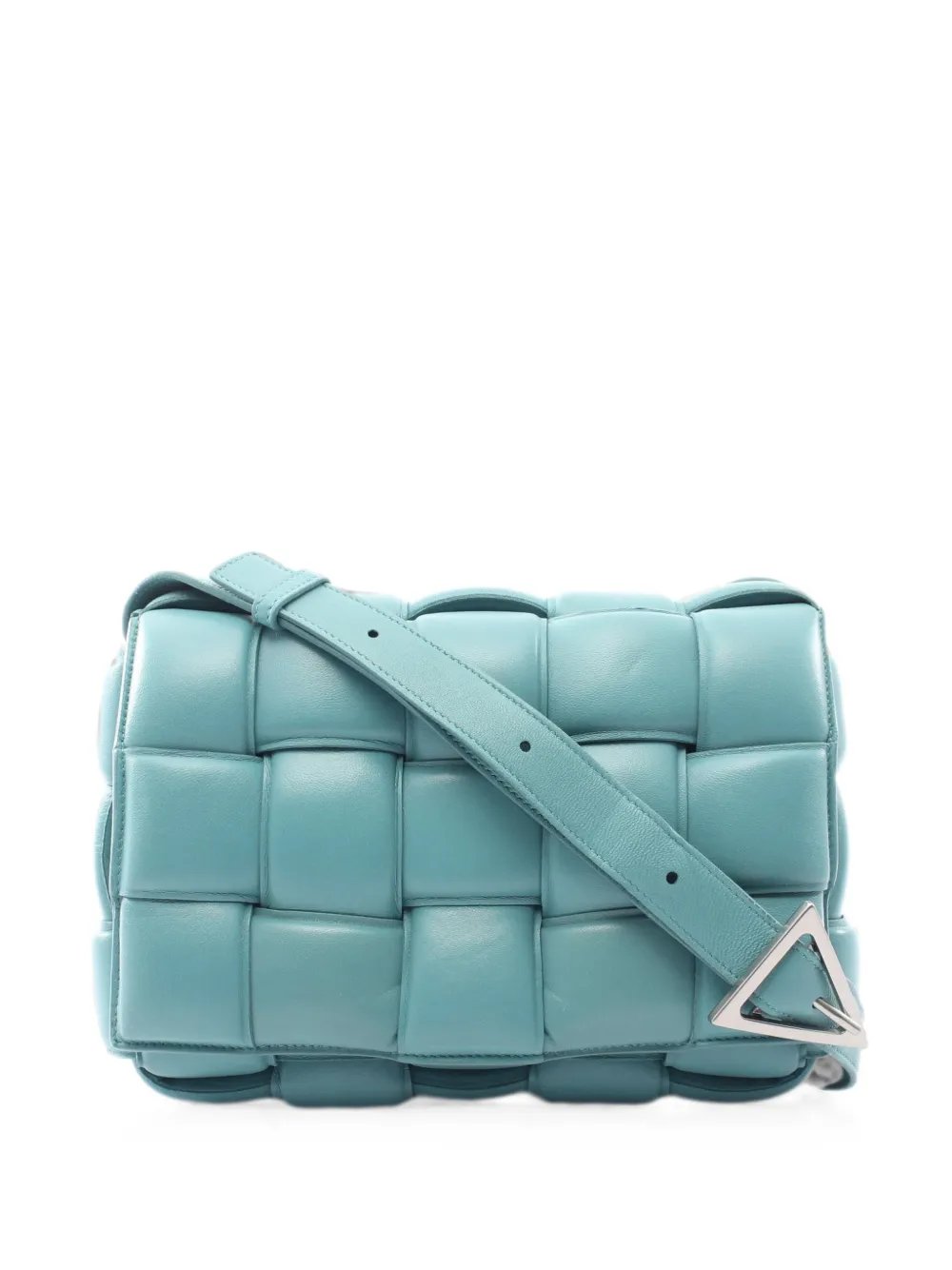 Padded Cassette Intrecciato shoulder bag