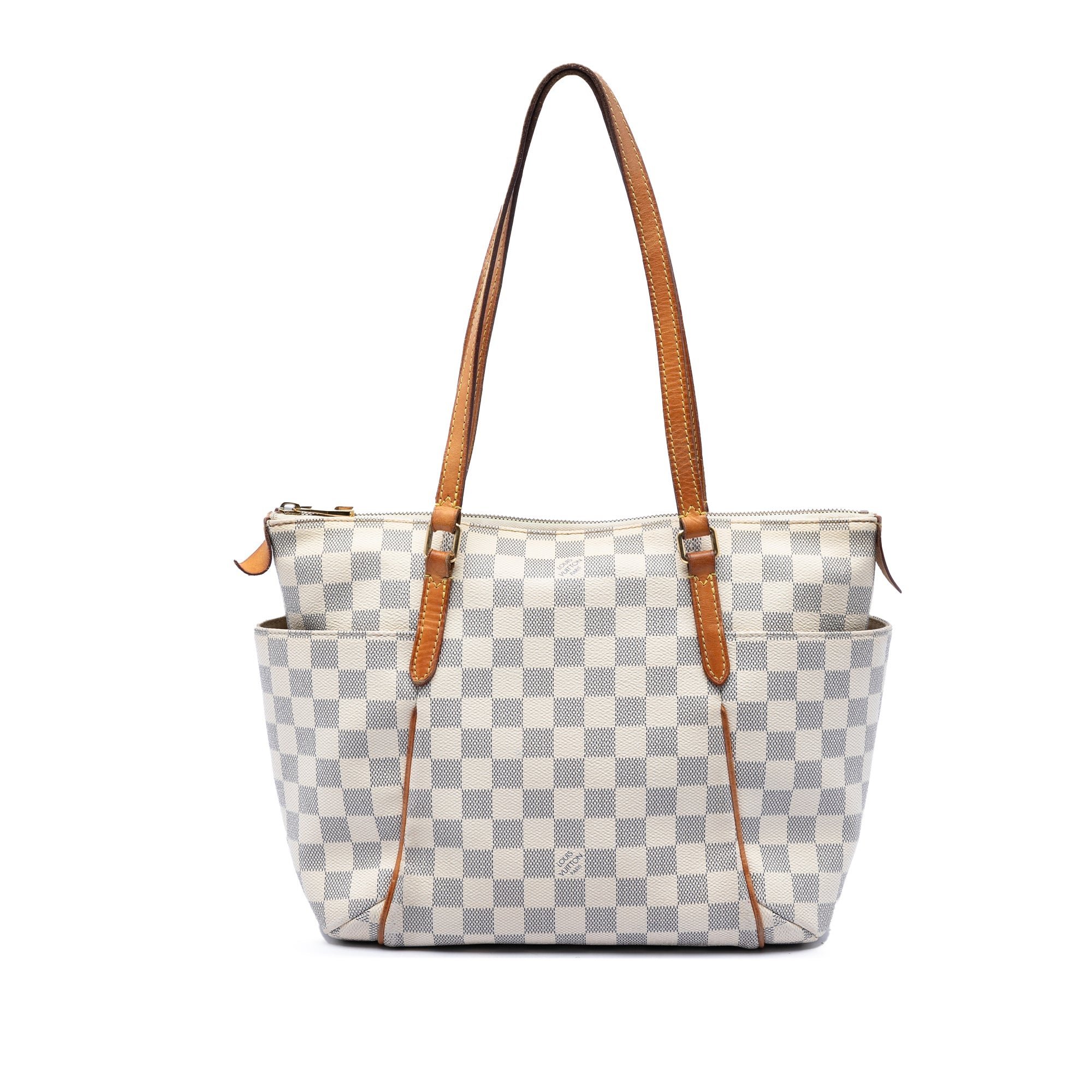 Totally leather tote