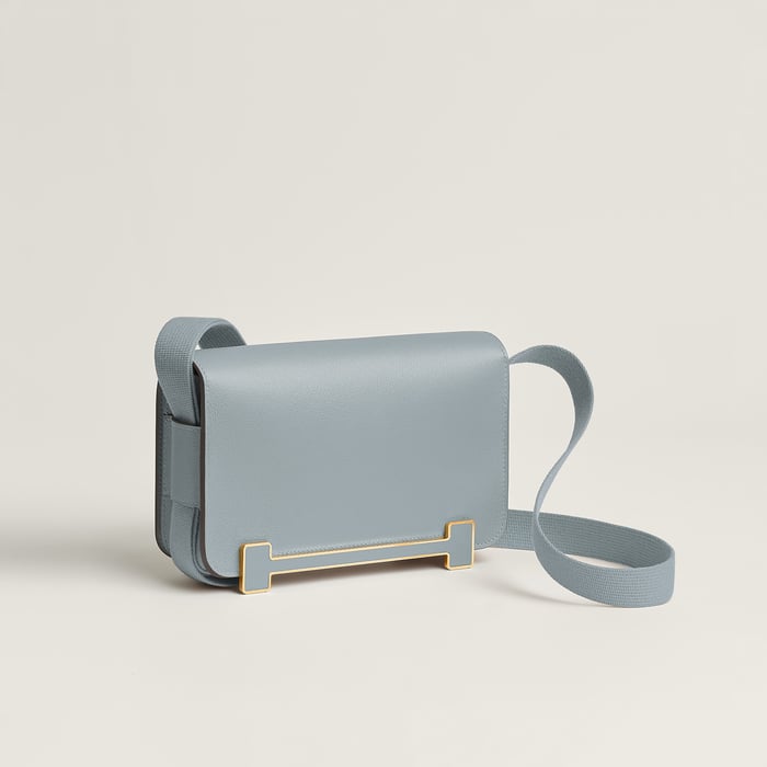 Bleu Glacier Hermès Geta Slim Bag